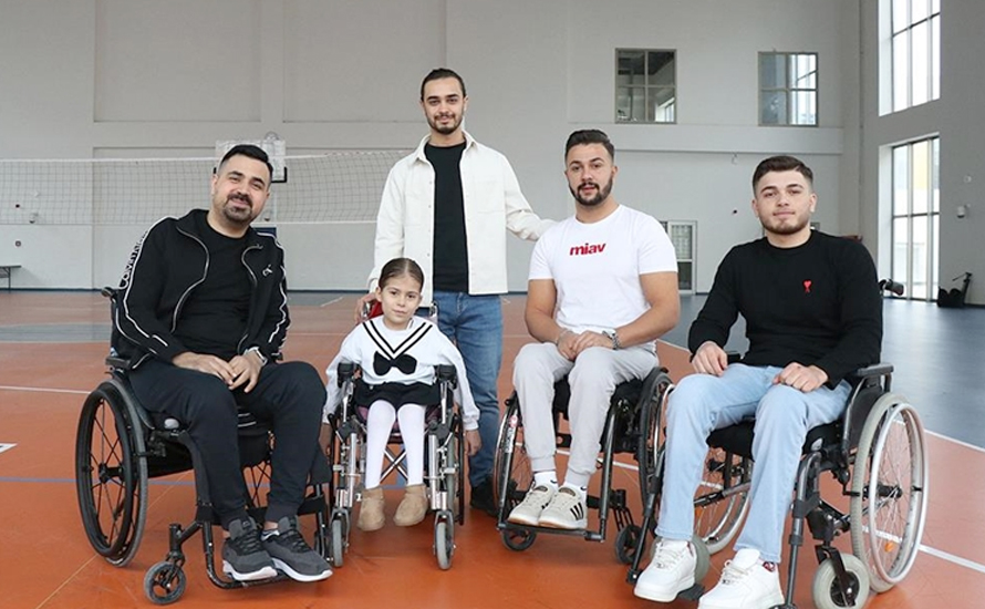 Tedavi için gittiler, lisanslı sporcu oldular