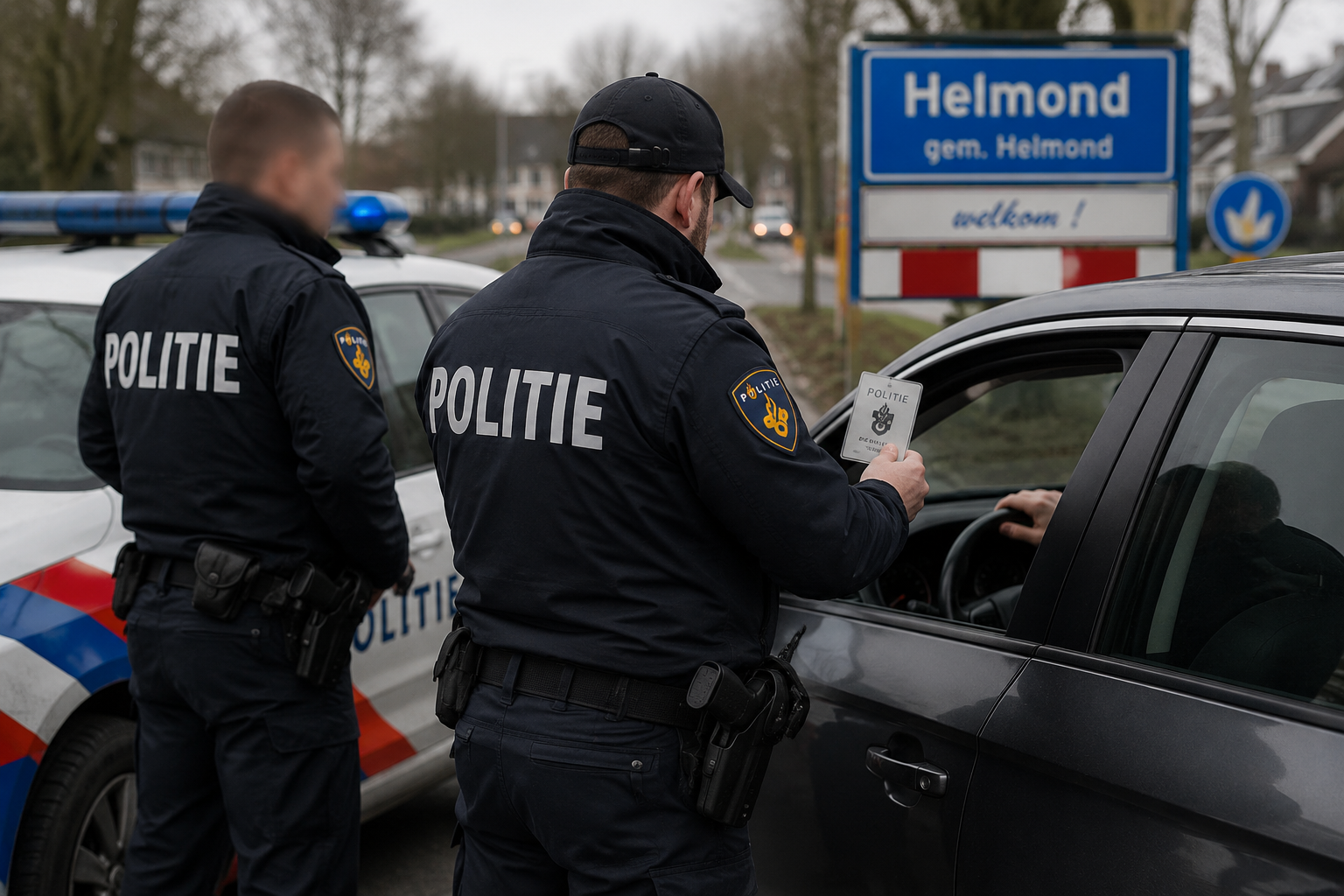 Hollanda’da sahte polis operasyonu: İki şüpheli gözaltına alındı