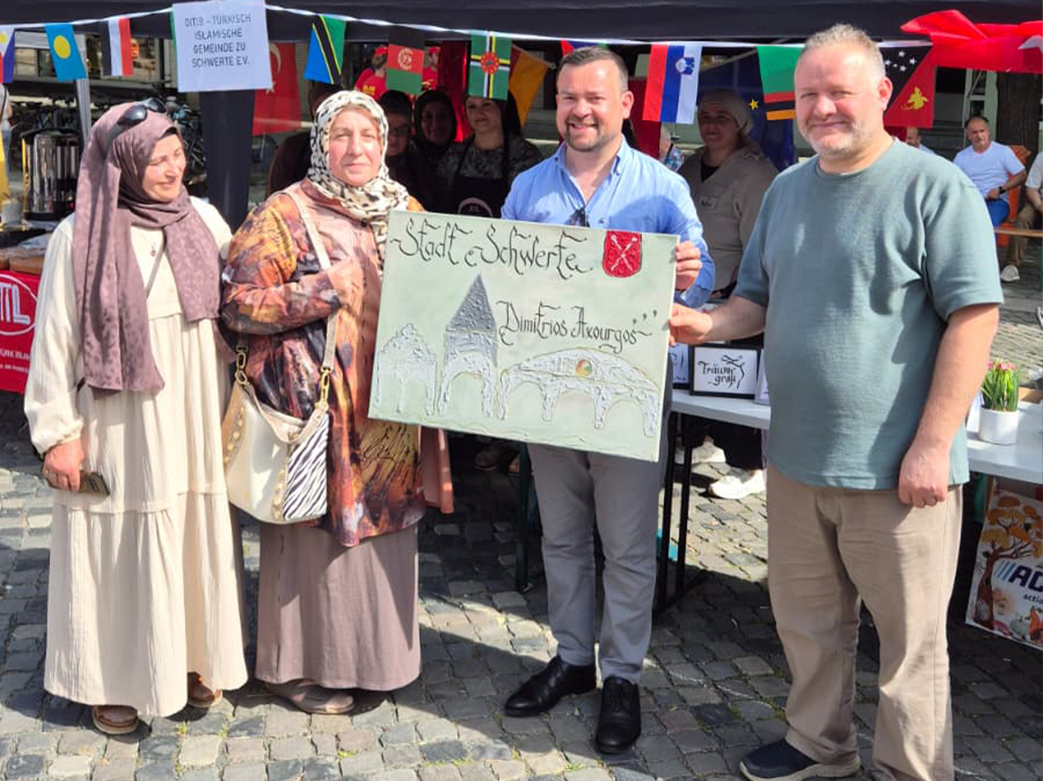 Kaligrafiden folklora: Türk kültürü Schwerte’de göz doldurdu