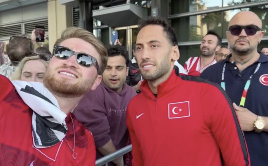 A Milli Futbol Takımı'na San Francisco'da taraftar desteği