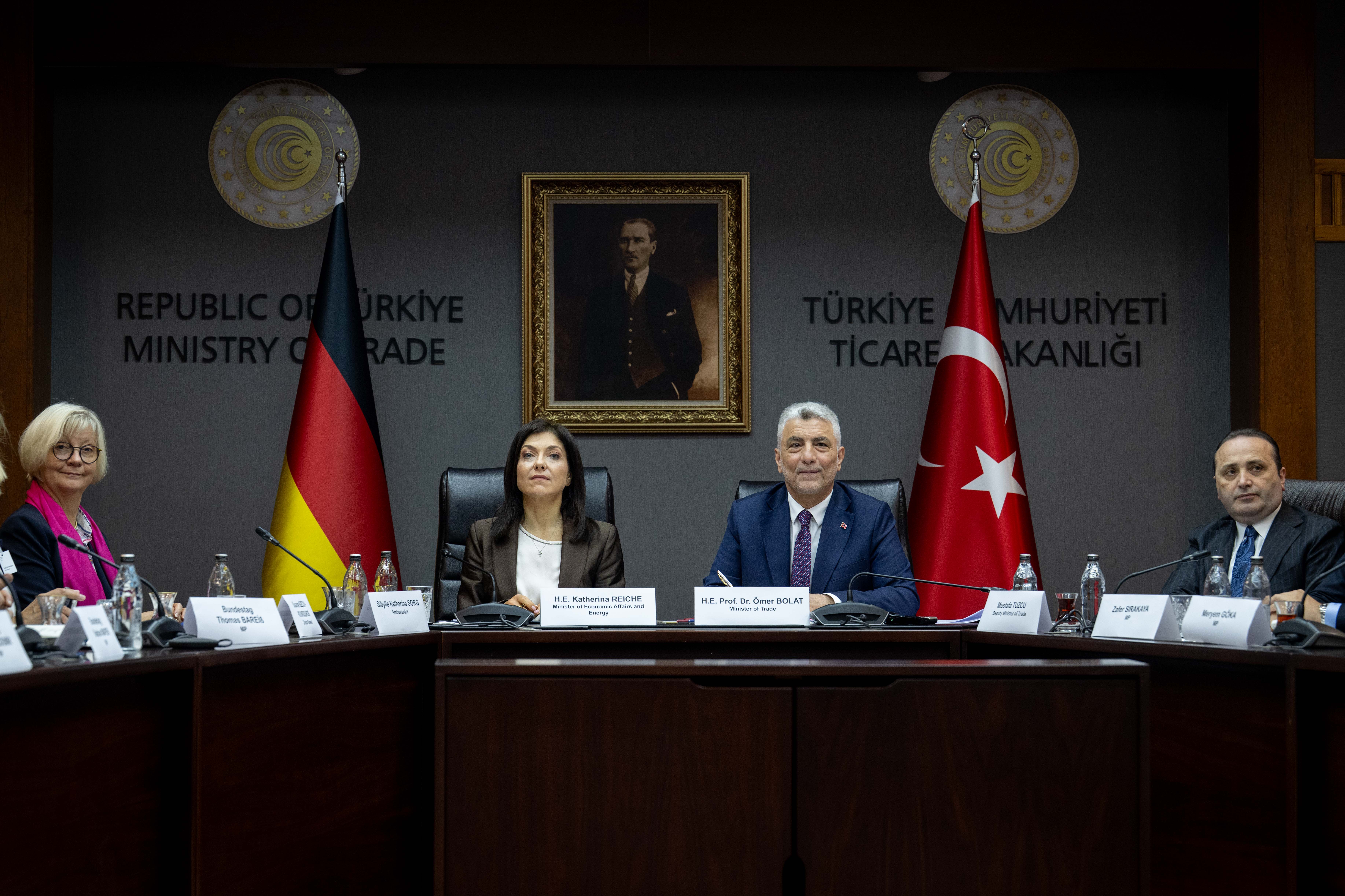 Türkiye-Almanya JETCO 6. Dönem Toplantısı Ankara'da gerçekleştirildi