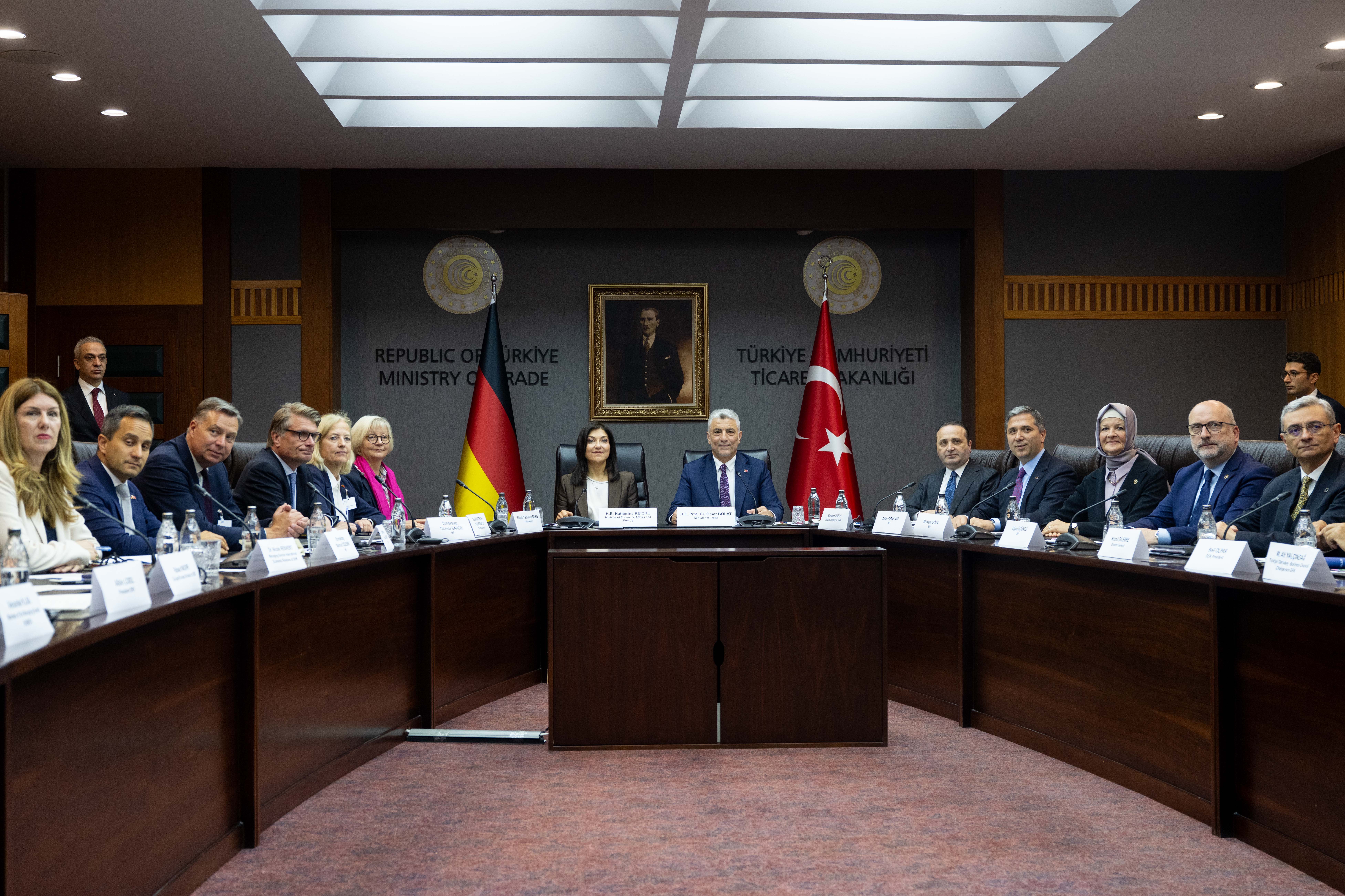 Türkiye-Almanya JETCO 6. Dönem Toplantısı Ankara'da gerçekleştirildi
