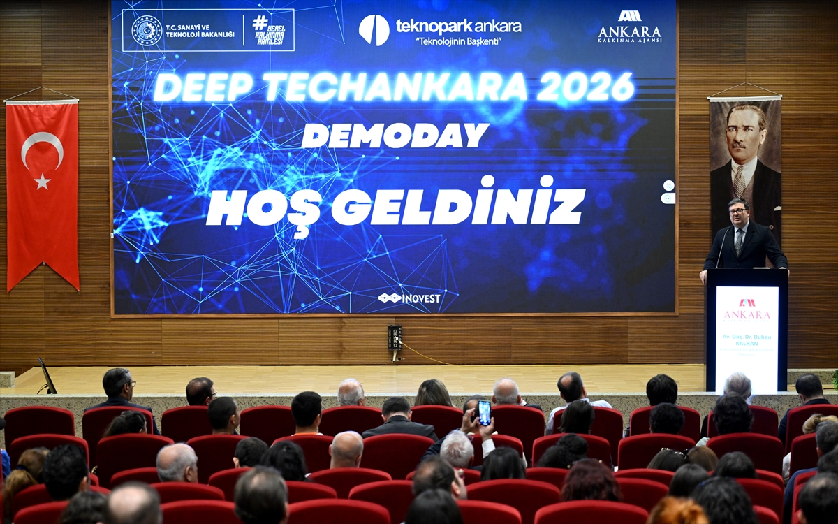 Derin teknoloji ve yapay zeka girişimcileri Teknopark Ankara'da yatırımcılarla buluştu
