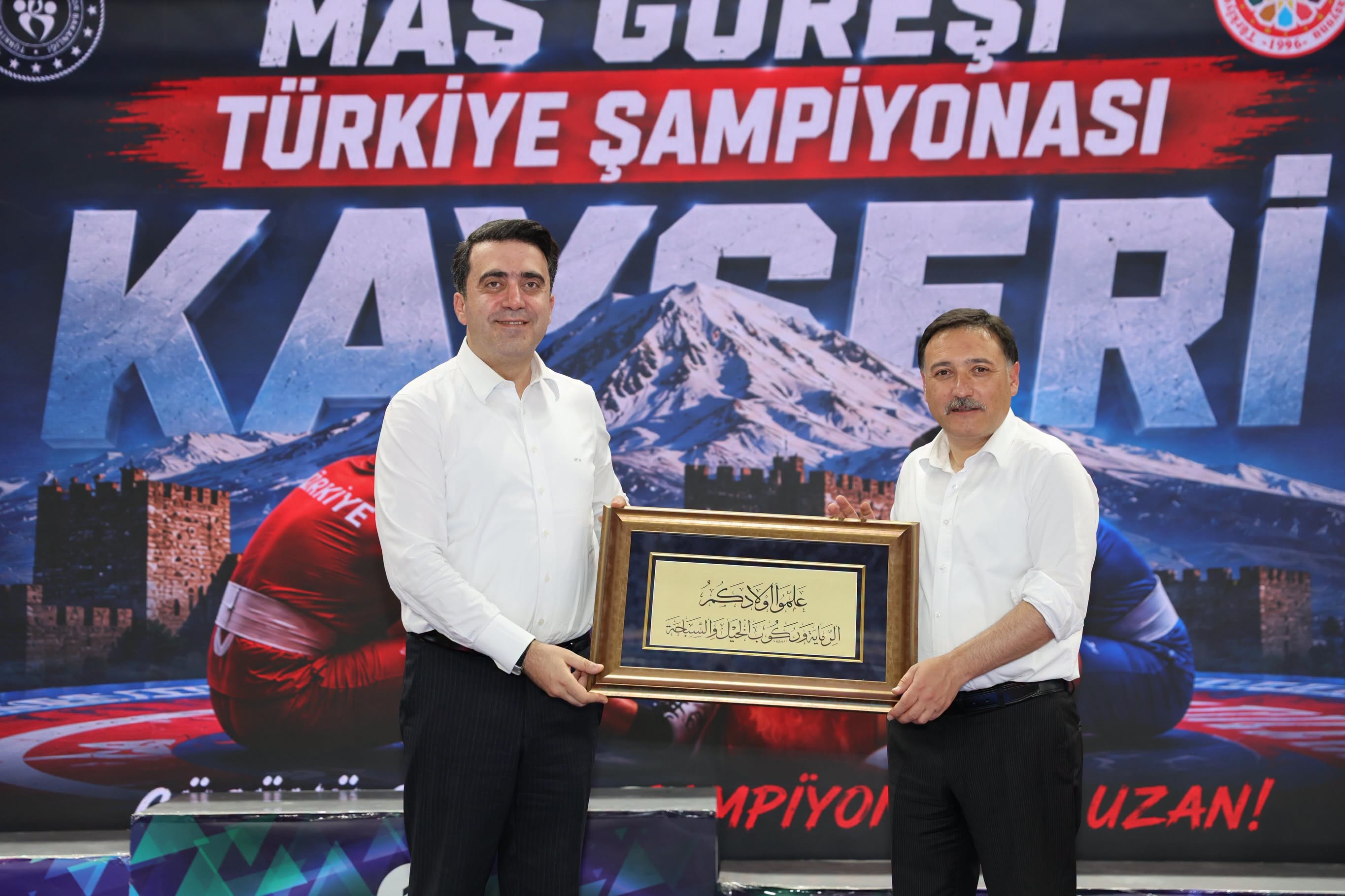 Kayseri'de Mas Güreşi Şampiyonası coşkusu
