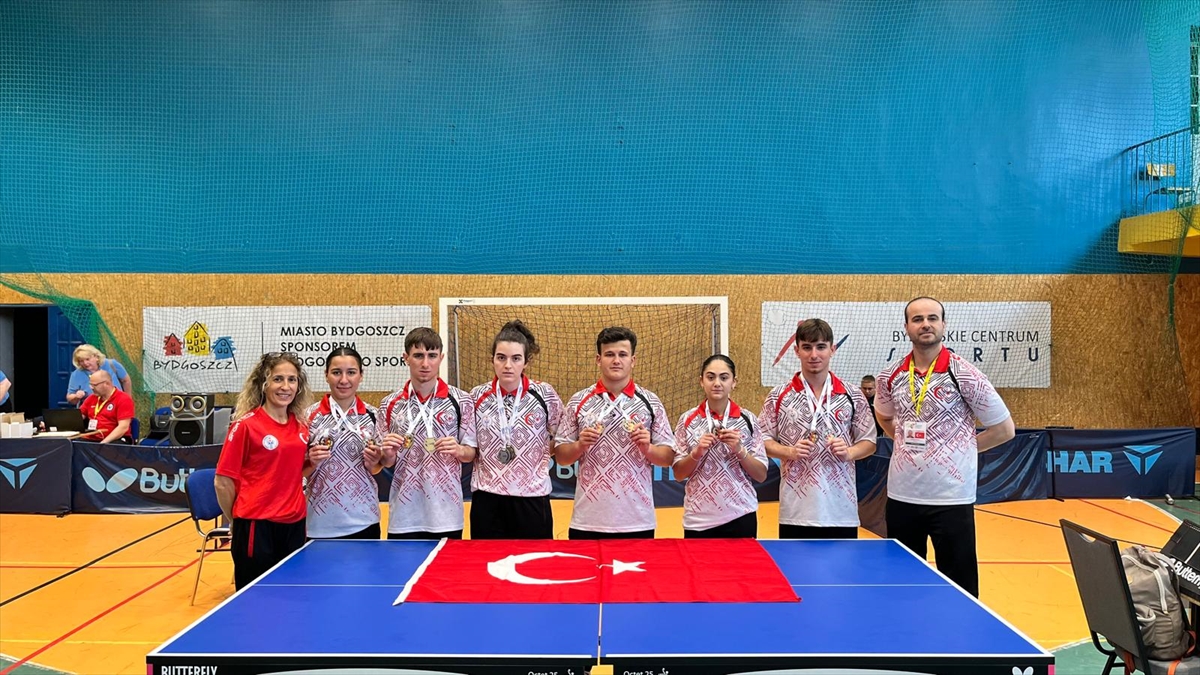 Özel sporcular, VIRTUS Avrupa Yaz Oyunları'nda 9 madalya kazandı