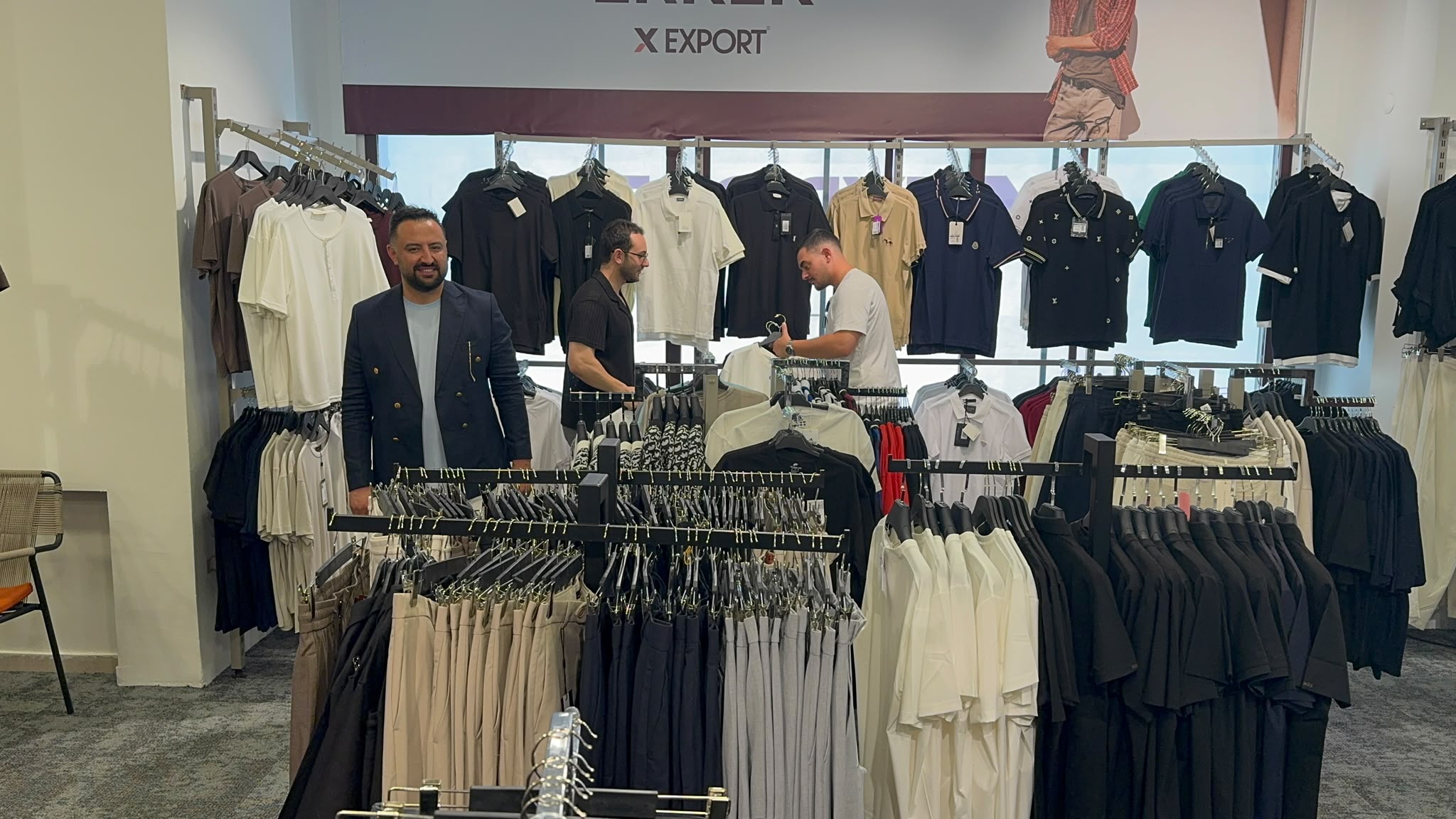 Talas'ta X Export giyim mağazası hizmete açıldı
