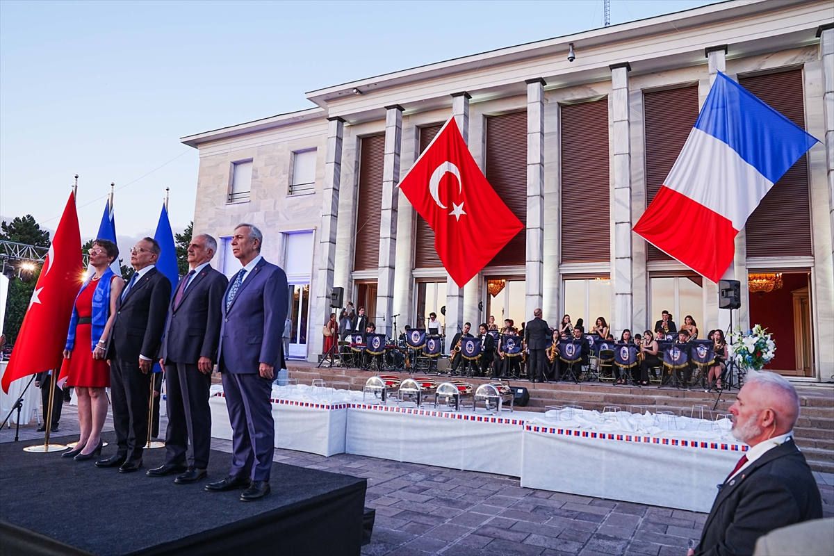 Fransa Milli Günü, Ankara'da düzenlenen resepsiyonla kutlandı
