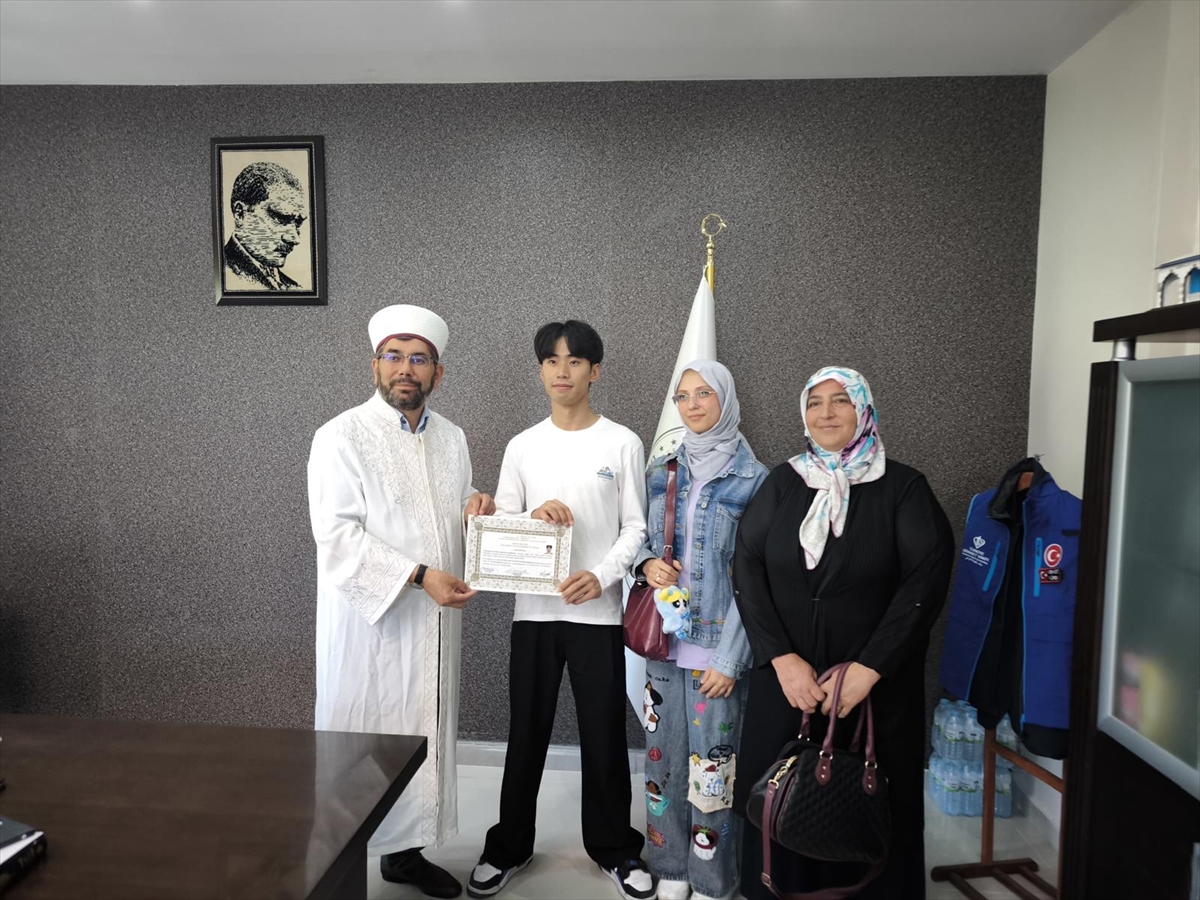 Çinli Tong Zuo, dil eğitimi için geldiği Kayseri'de Müslüman oldu
