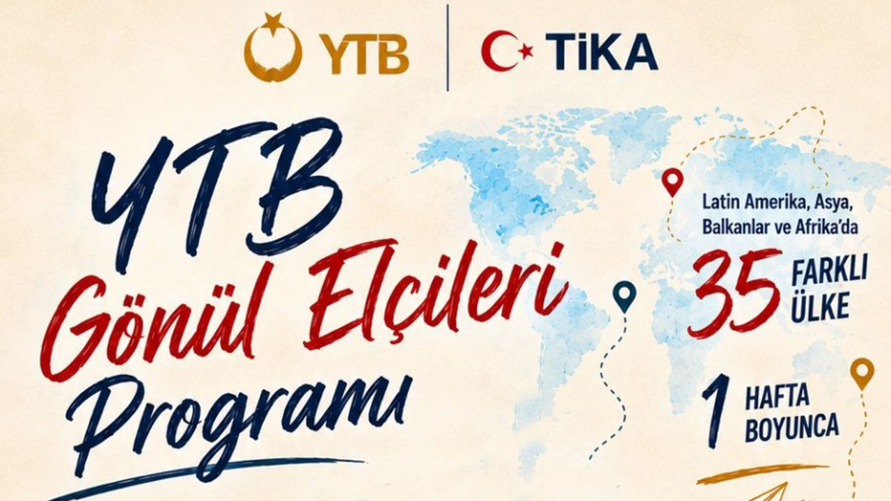 YTB Gönül Elçileri Programı başvuruları başladı