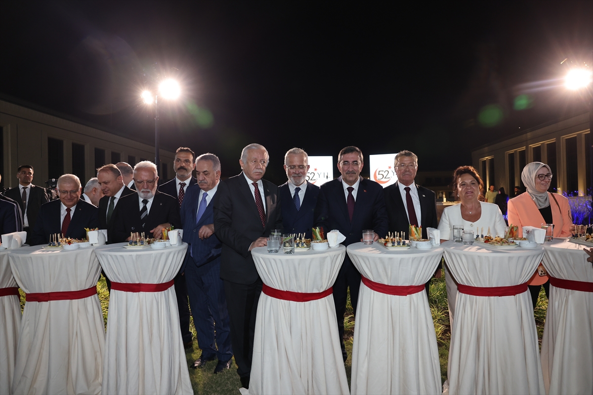 KKTC Cumhurbaşkanlığında Barış ve Özgürlük Bayramı resepsiyonu düzenlendi 