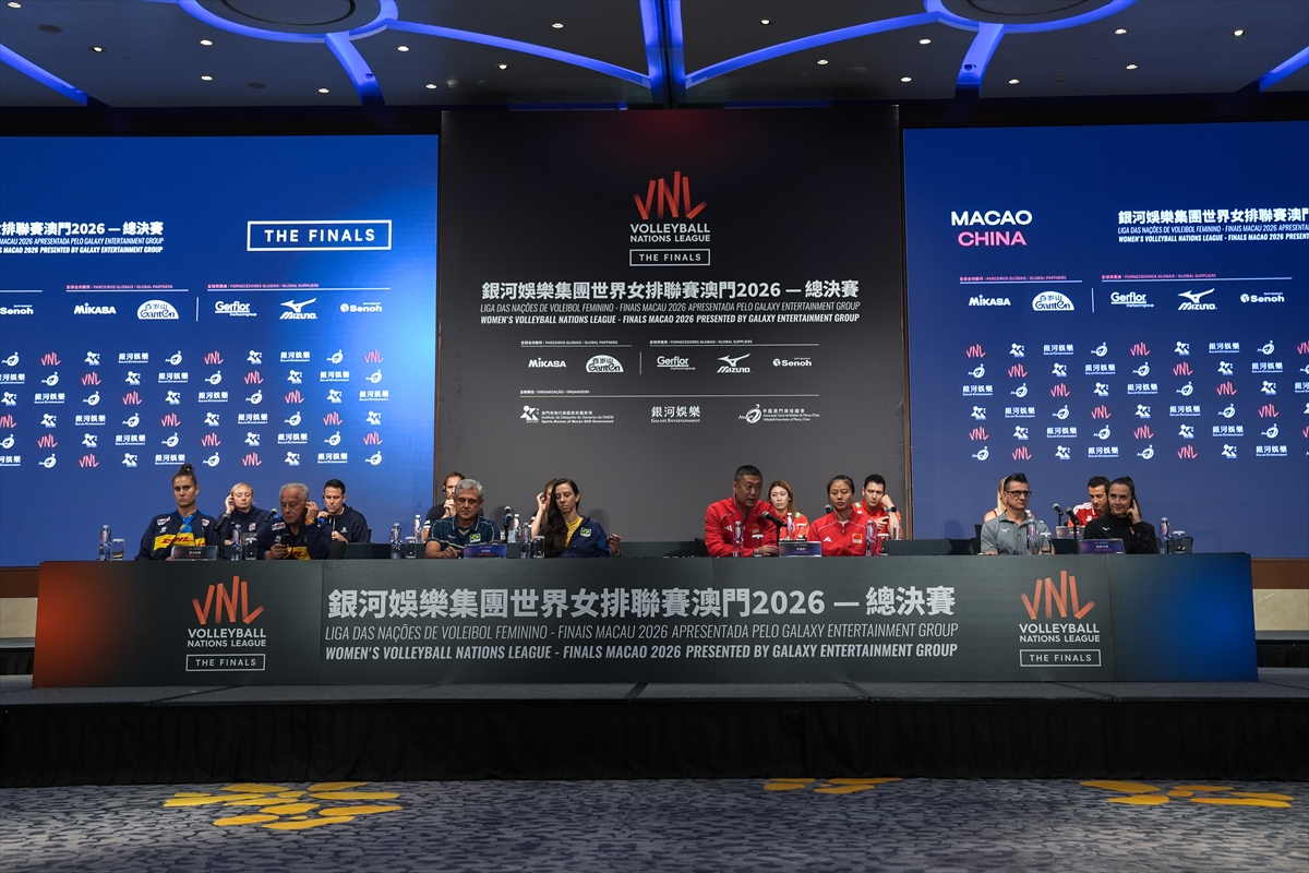 Voleybol 2026 FIVB Kadınlar Milletler Ligi Finalleri'nin basın toplantısı yapıldı