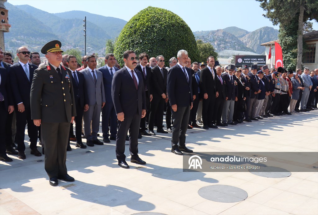 Hatay'ın ana vatana katılışının 87. yıl dönümü kutlandı