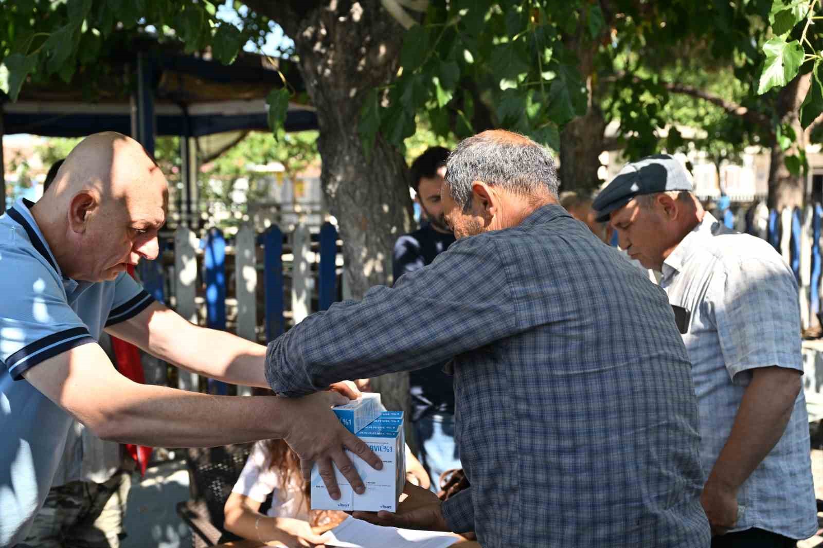 Manisa'da hayvancılık destekli kene mücadelesi