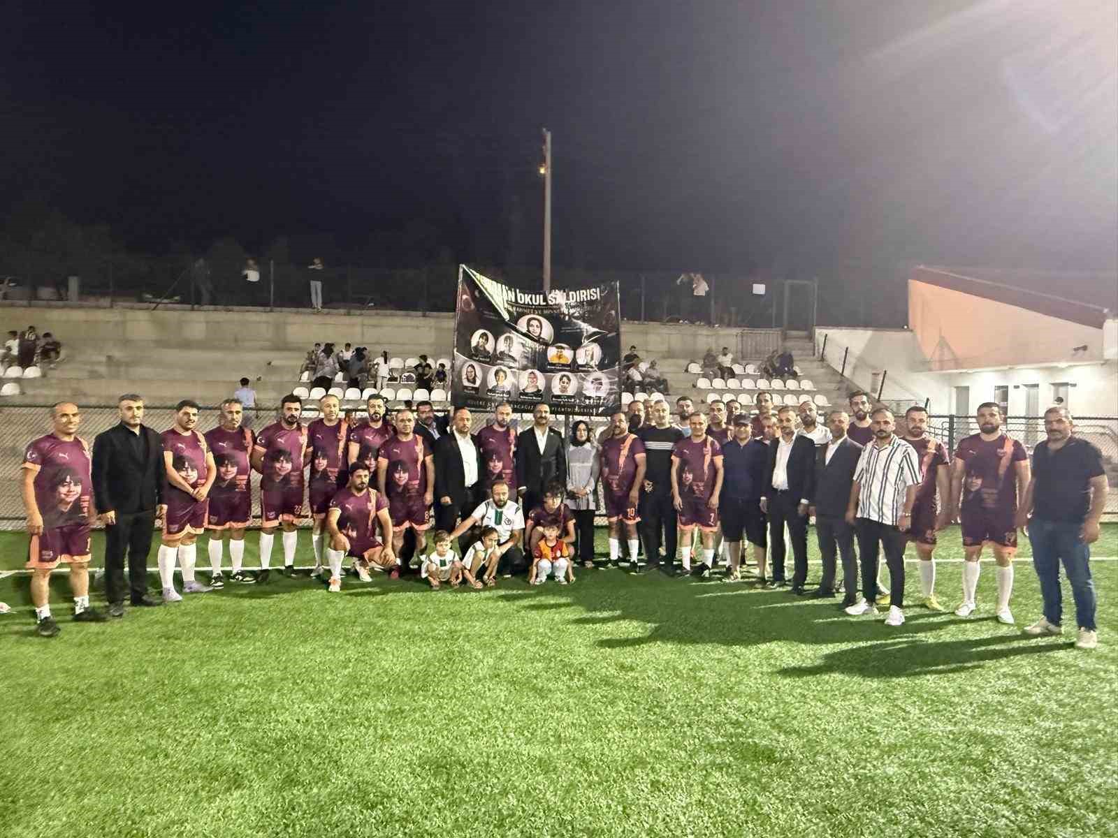 Kahramanmaraş'ta ölen çocuk anısına futbol turnuvası başladı