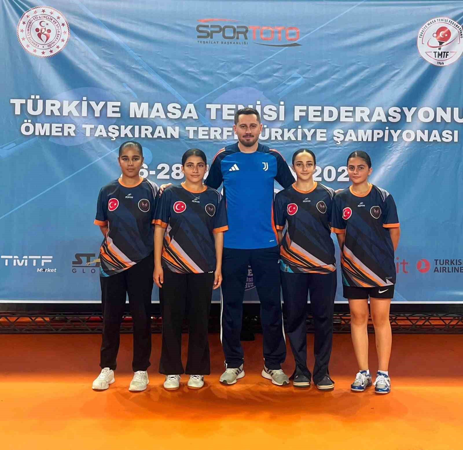 Silvan Masa Tenisi Spor Kulübü profesyonel lige yükseldi