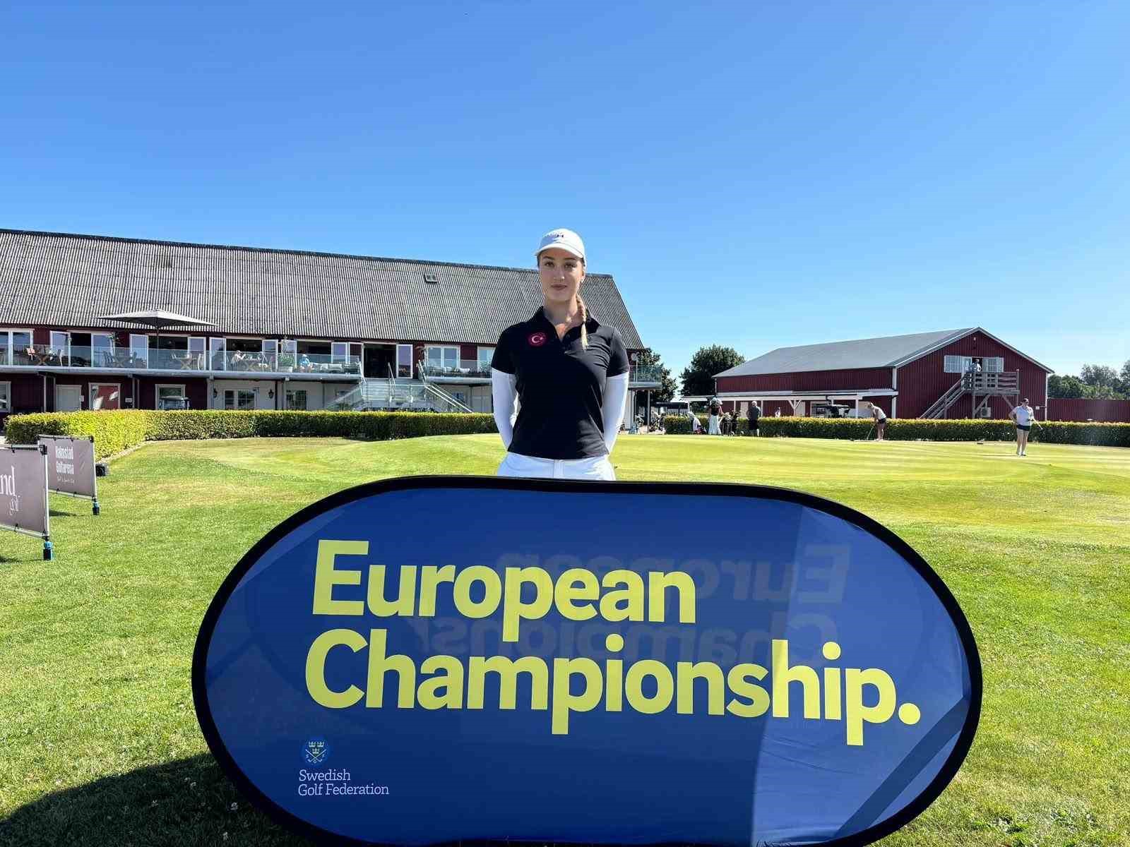 Deniz Sapmaz, Avrupa Kadınlar Amatör Şampiyonası'nda final turuna çıkan ilk Türk golfçü