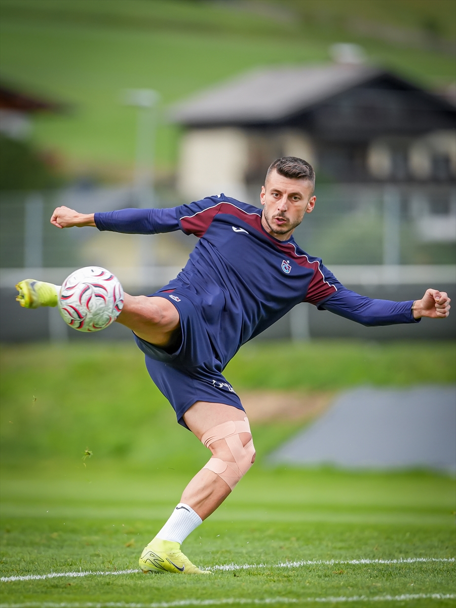 Trabzonspor, Avusturya kampında taktik çalışmalarını tamamladı