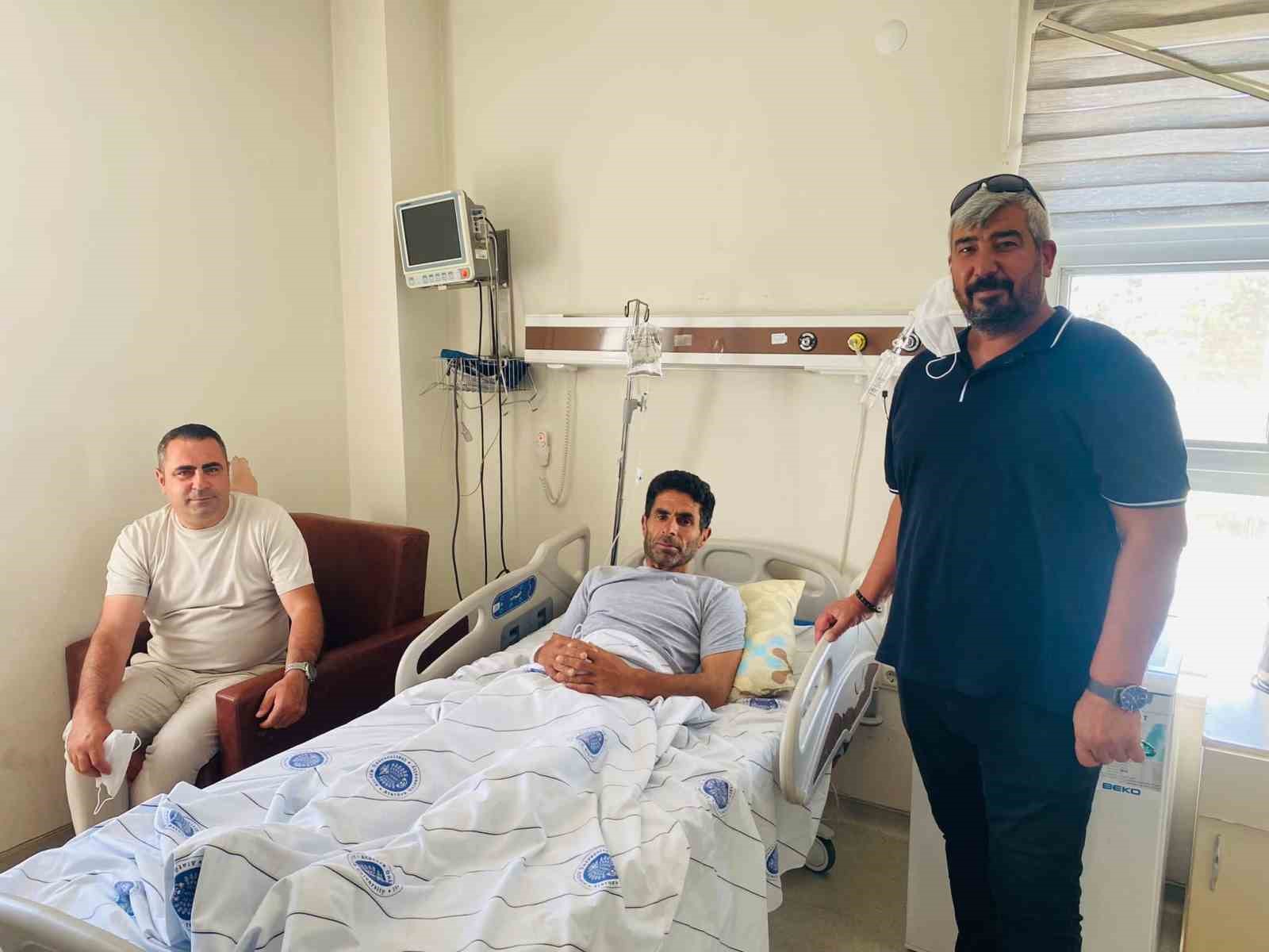 Bayburt yaylasında kene ısırması sonrası yetiştirici hastanede tedavi görüyor