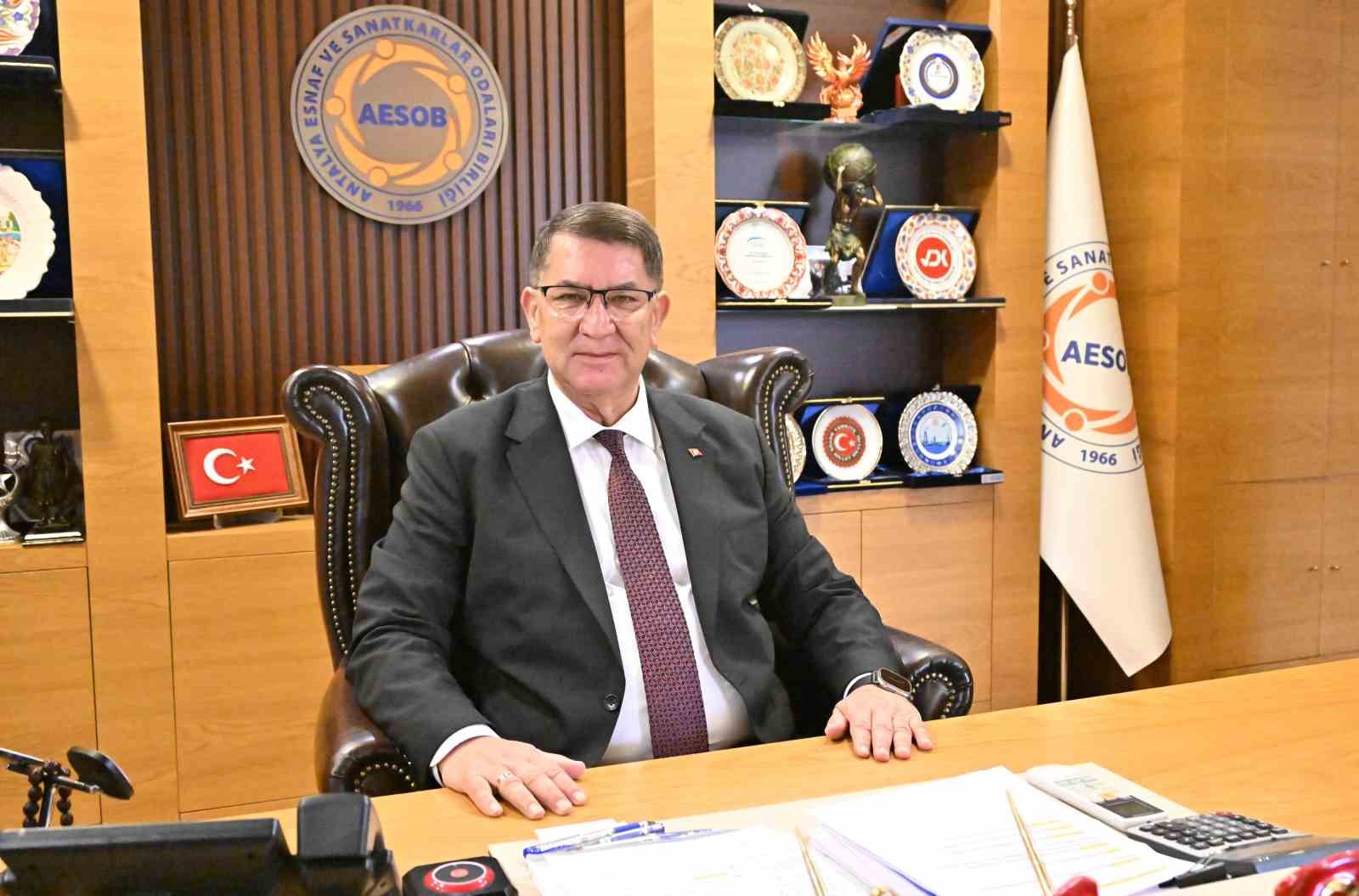 AESOB Başkanı Dere: İndirim kampanyalarında dürüstlük ve adalet şart
