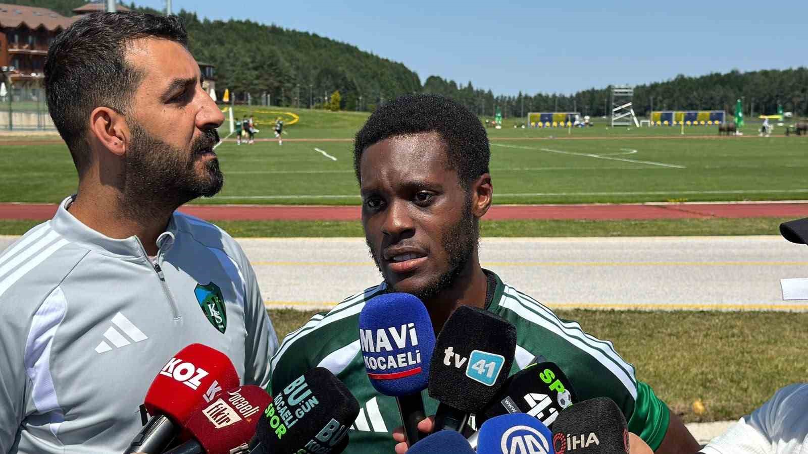 Baku: Kocaelispor'da başarı için sahada konuşacağım
