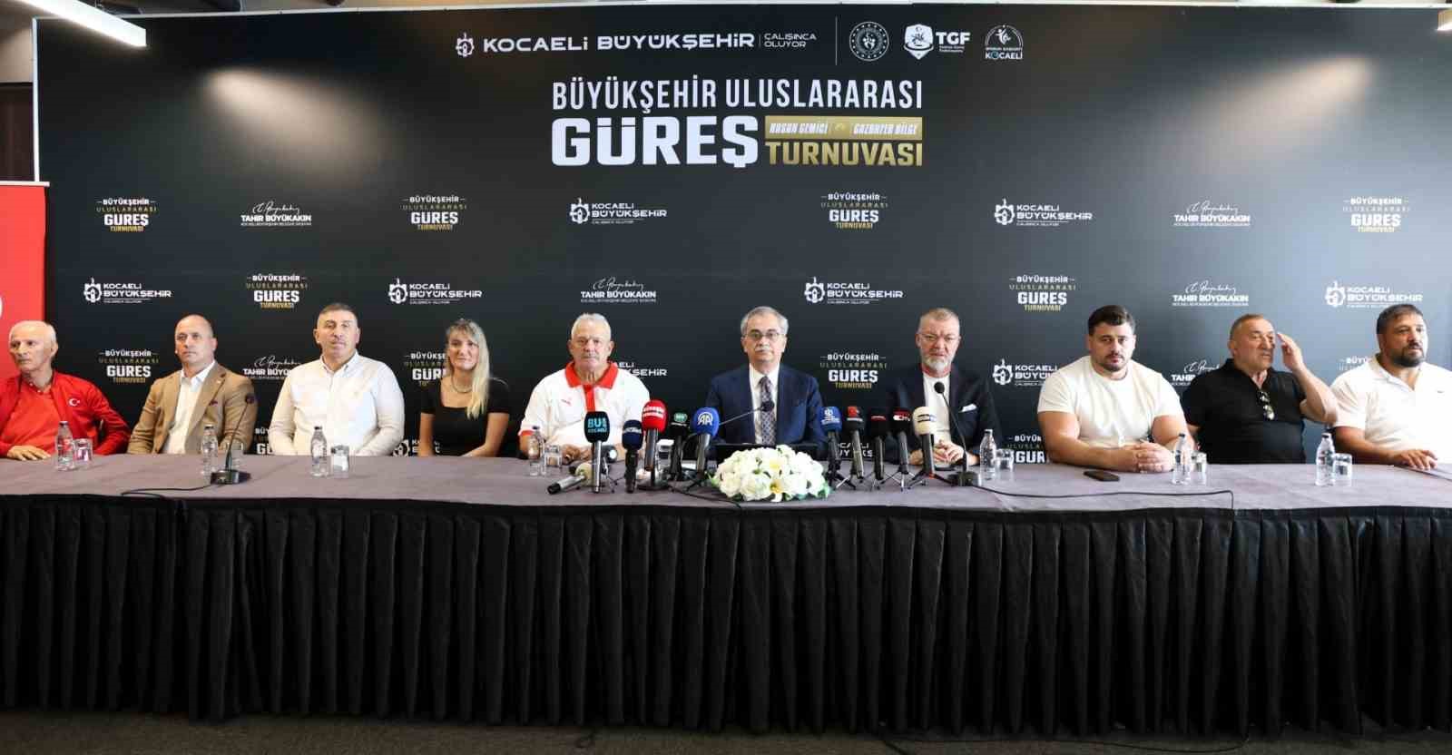 Uluslararası güreş turnuvası Kocaeli'de başlıyor: 40 ülkeden 600 sporcu katılacak