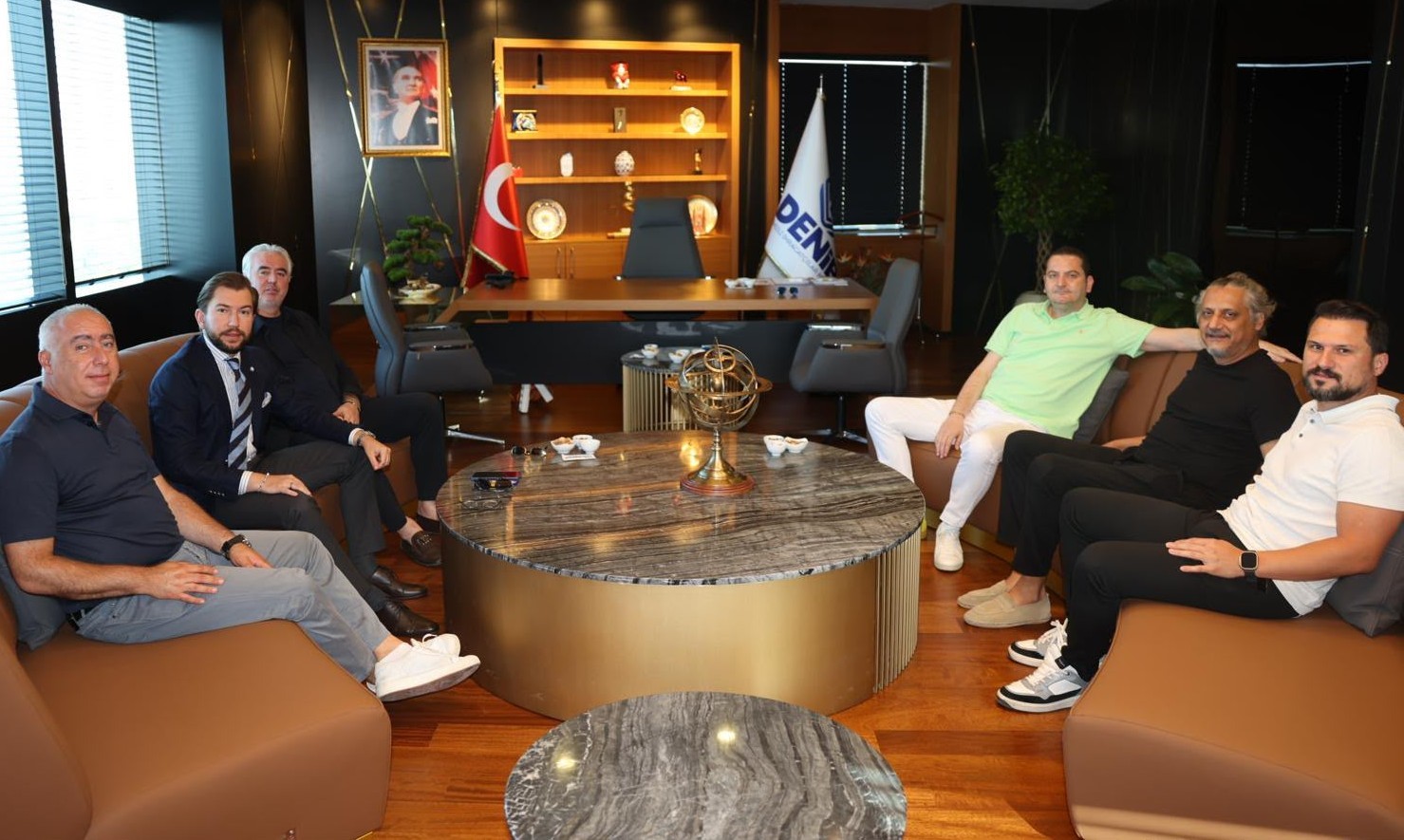 Denizli'nin iki önemli kurumu işbirliği için bir araya geldi